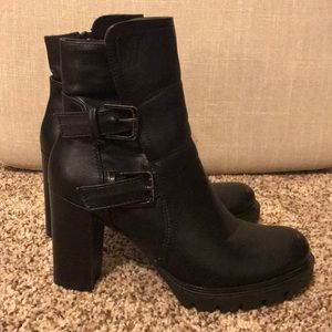 Black booties!